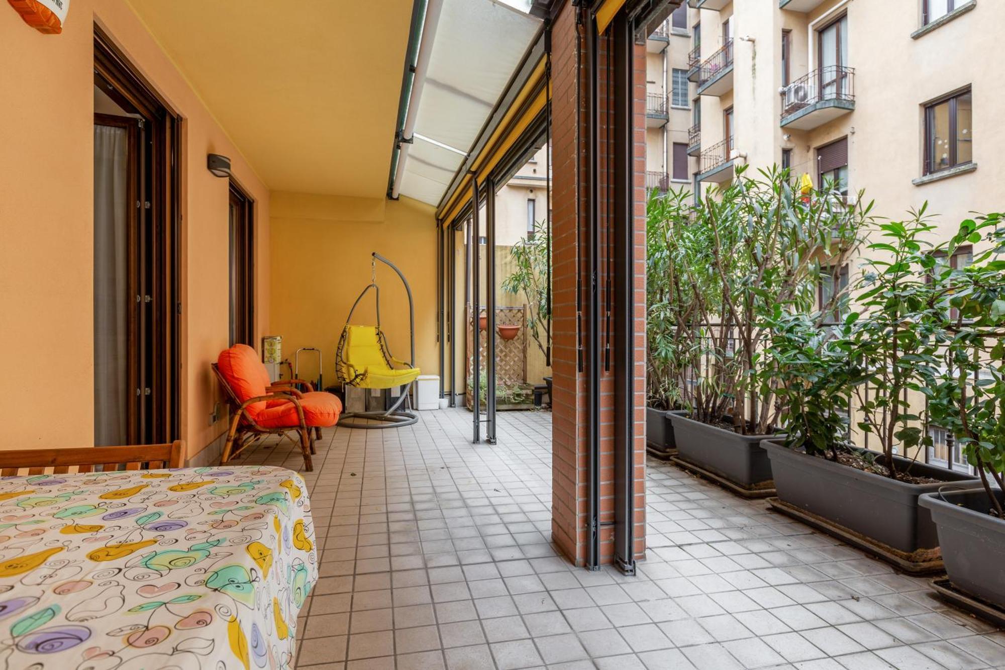 Corsica Huge Terrace Flats Appartement Milaan Buitenkant foto