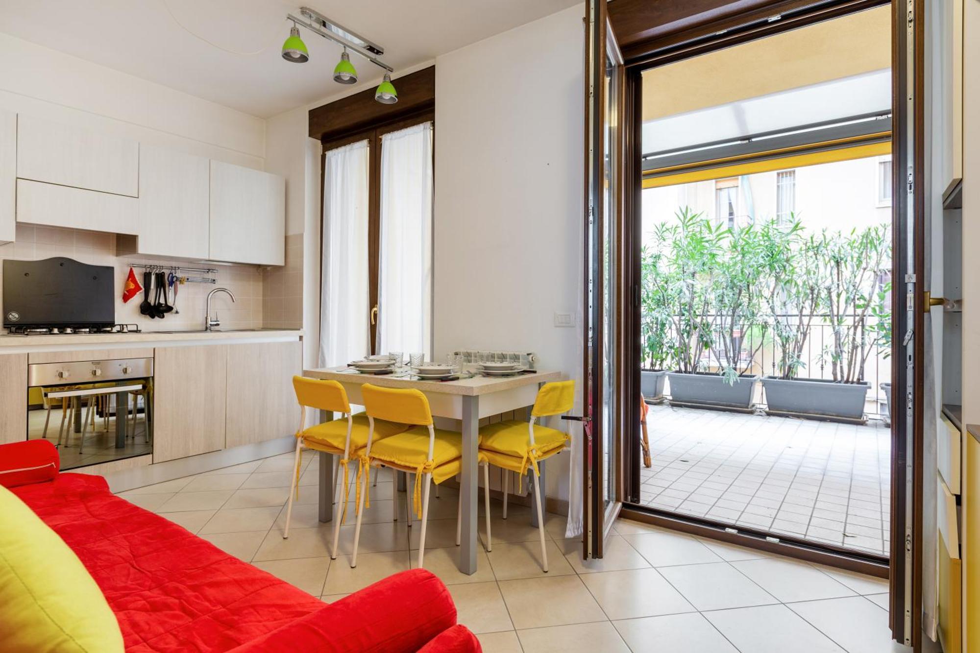 Corsica Huge Terrace Flats Appartement Milaan Buitenkant foto