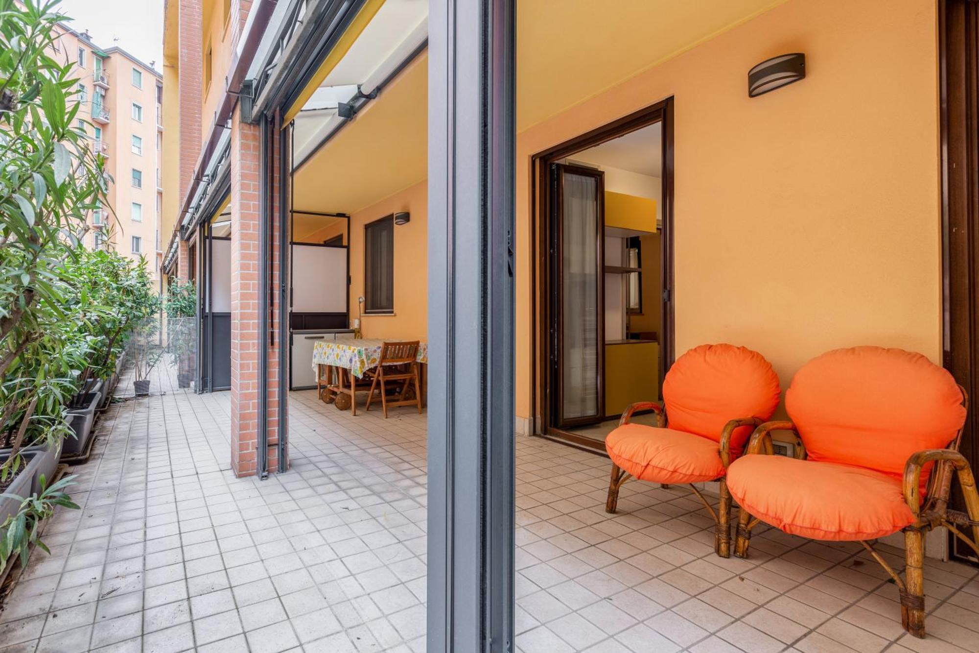 Corsica Huge Terrace Flats Appartement Milaan Buitenkant foto